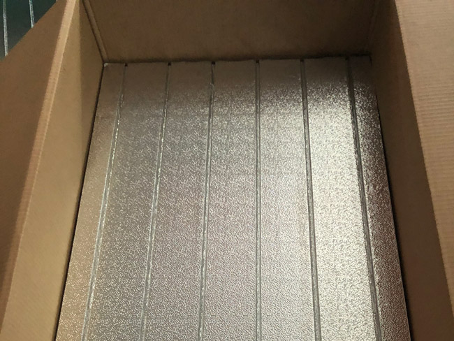 預置溝槽鋁板地暖模塊