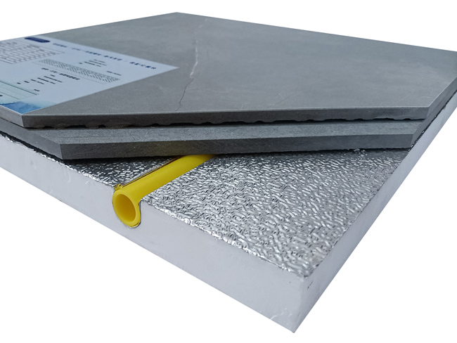 預(yù)置溝槽鋁板地暖模塊